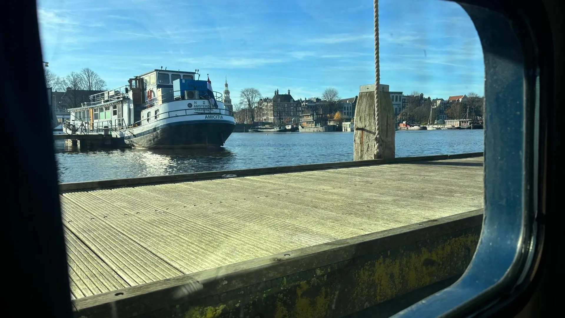 Otel Hotelboat Iris Amsterdam